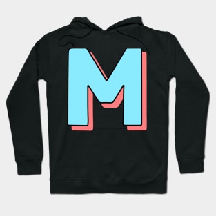 M letter Hoodie